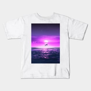 Beach Sunset Kids T-Shirt